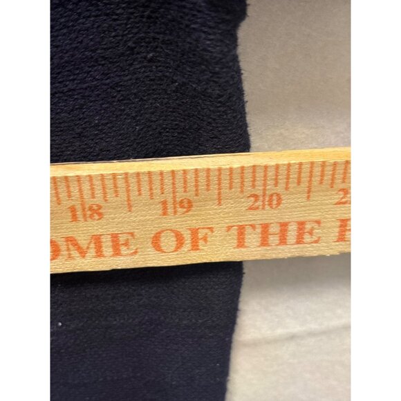 J.Crew  Navy Quarter-Zip Knit Sweater Pullover  & Long Sleeves M - Picture 4 of 10